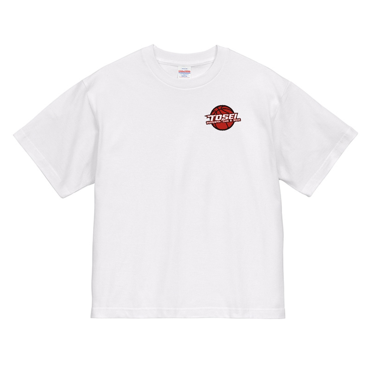 13:MORIYAMA TOSEI 2024 Tシャツ（レッド）  前面